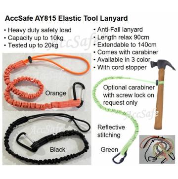 AccSafe AY815 Elastic Tool Lanyard