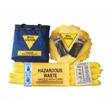 Spill Kit 40 Litre with Handy Carry Bag for Chemical Hazchem